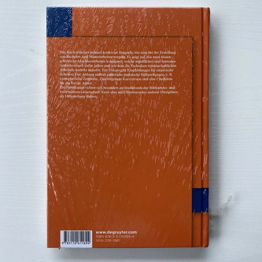 Abschlussarbeiten in Der Bibliotheks-Und Informations-Wissenschaft by Jutta Bert